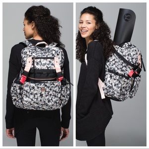 SOLD Lululemon Travelling Yogini Rucksack Backpack